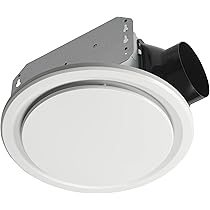 HOMEWERKS 80 CFM Ceiling Mount Bathroom Exhaust Fan With Bluetooth ...