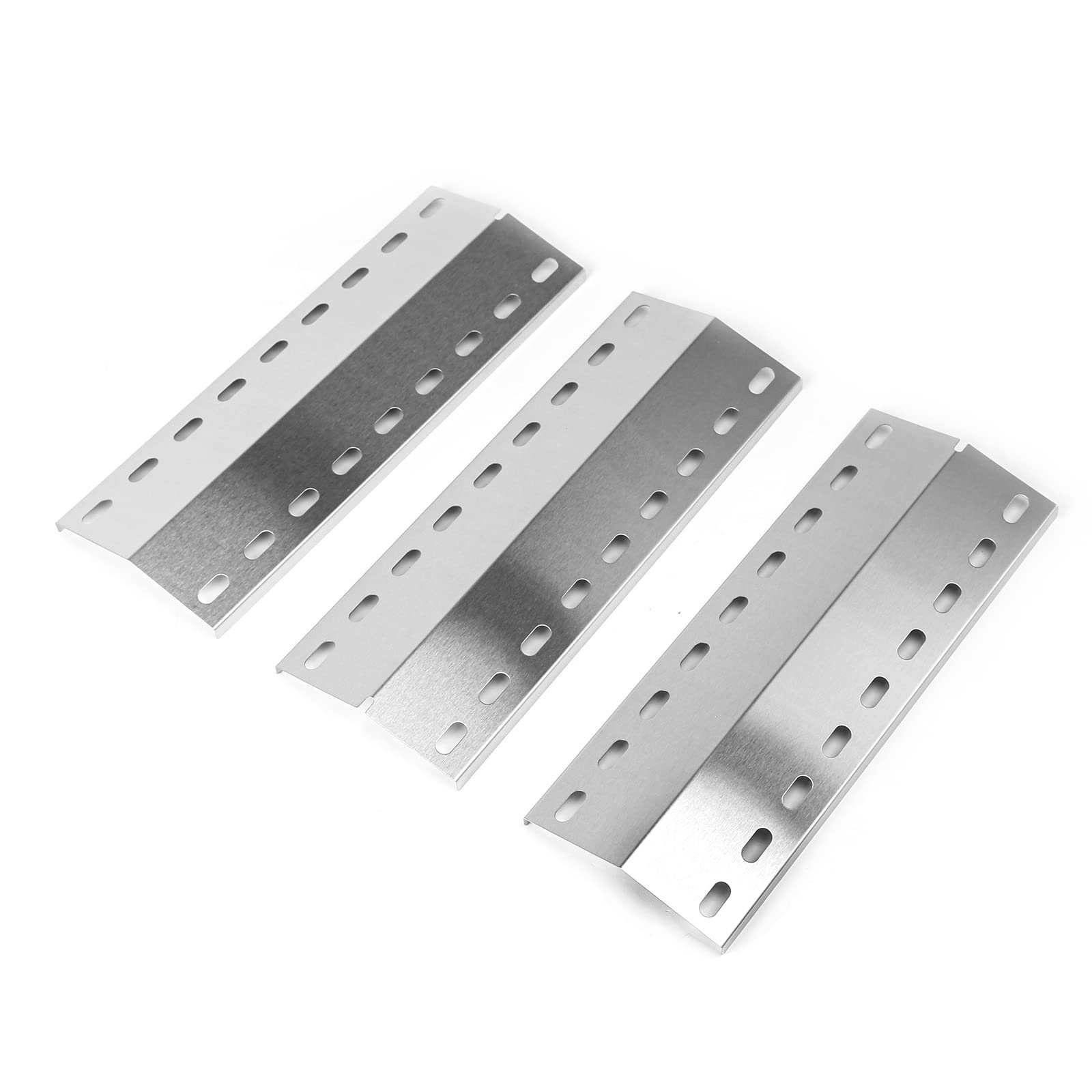 GFTIME 39.5 x 15cm Stainless Steel Universal Burner Cover Spare Parts for Landmann Triton 2 & 3, Landmann Minton, Landmann AVALON PTS 4, Grandhall Maxim GT4, Mr. Gardener Jackson, 3 pcs