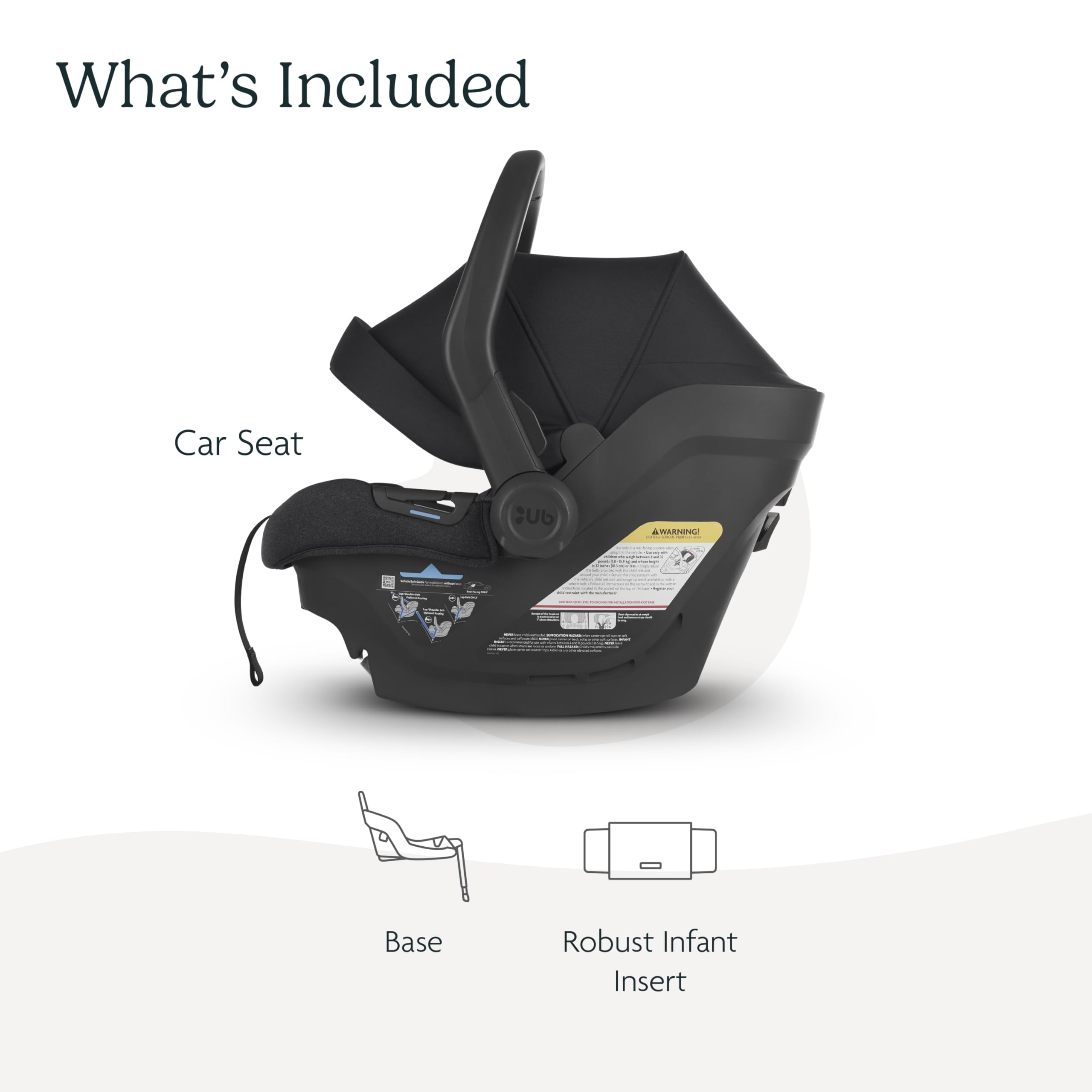 UPPAbaby Mesa Max Infant Car Seat/Base with Load Leg and Robust Infant