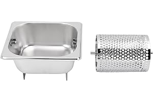 ANKROYU Stainless Steel Butter Roller Professional Grade Butter Spreader Wheel for Even Butter Distribution on Buns Bread and