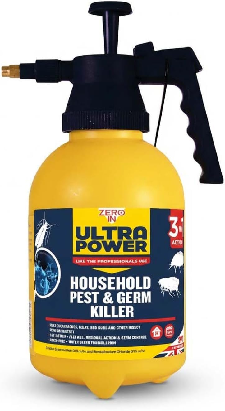 Zero In 1.5L Household Germ and Insect Killer Pressure Sprayer