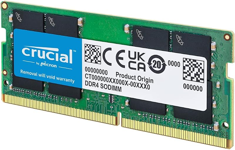 Crucial DDR4 RAM 8GB 3200MHz SODIMM CT8G4SFRA32A Laptop Memory