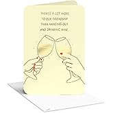 American Greetings Funny Best Friend Birthday Card for Her, Friendship Birthday Card for Women (Cheers To You)