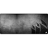 Corsair MM350 PRO Extended XL Premium Spill-Proof Cloth Gaming Mouse Pad – 36.6” Width x 15.7” Height Surface – Black/Gray