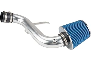 Suride Cold Air Intake Kit with Filter Heat Shield for 2001 IS300 3.0L L6 (Blue)