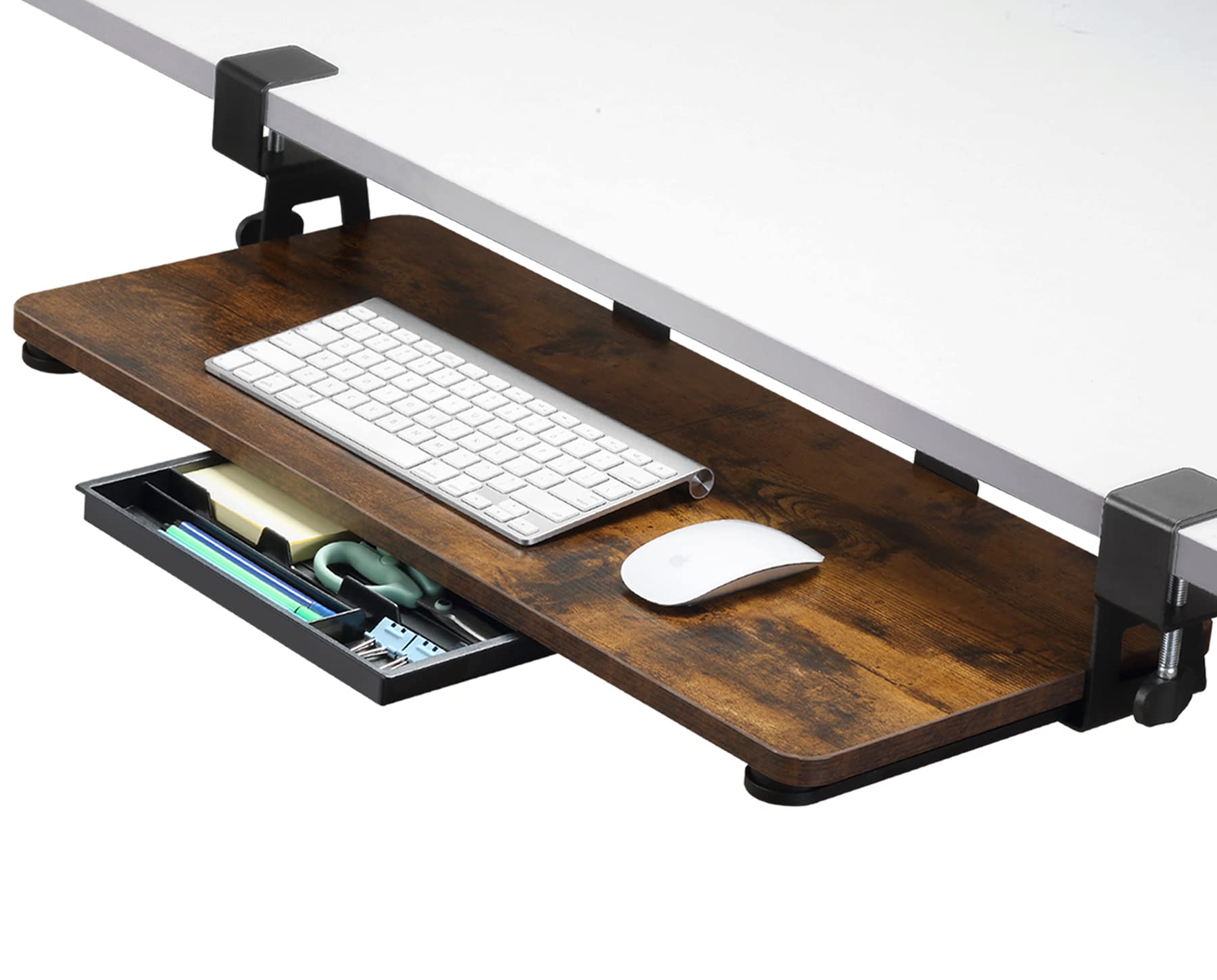 Mua ETHU Keyboard Tray Under Desk, 26.77" X 11.81" Large Size Keyboard