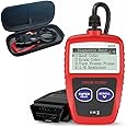 CAN OBD2 Scanner MS309 Automotive Scanner Engine Diagnostic Tool EOBD Car Check Engine Code Reader Auto CAN Diagnostic Scan Tool Multi-Languages for All OBD II Protocol Vehicles (Red)