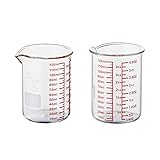 High Borosilicate Glass Measuring Cup-V-Shaped