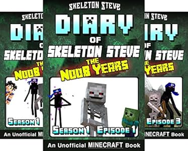 Amazon.com: Diary of Minecraft Skeleton Steve the Noob Years ...