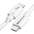 Cable Matters [Intel Certified] 40Gbps Thunderbolt 4 Cable 3.3ft with 8K Video and 240W Charging in White - 1m, Compatible with USB4, Thunderbolt 3 Cable and USB-C