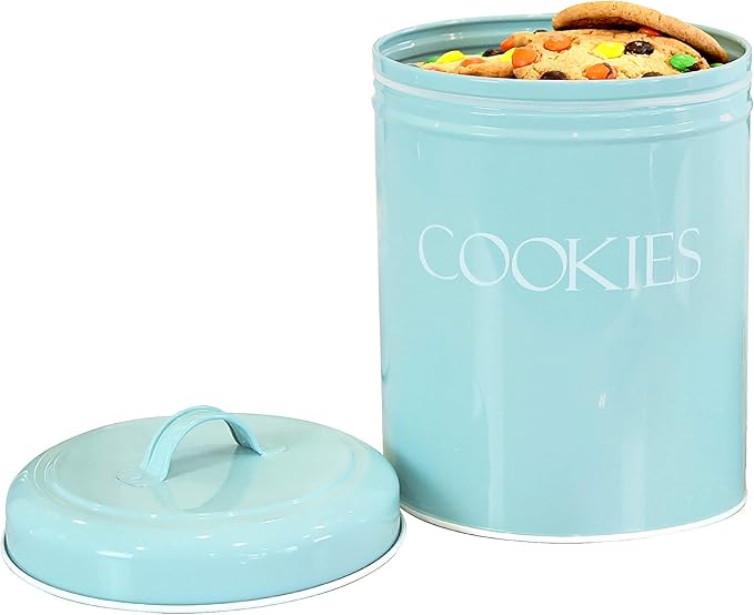 Vintage Cookie Jar with Airtight Lid, Cute Cookie Container