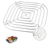 Crisper Rack for Ninja Crispi Air Fryer FN101 Replacement Part for Ninja Crispi Air Fryer 2.5Qt and 4QT Crisper Rack Glass Co