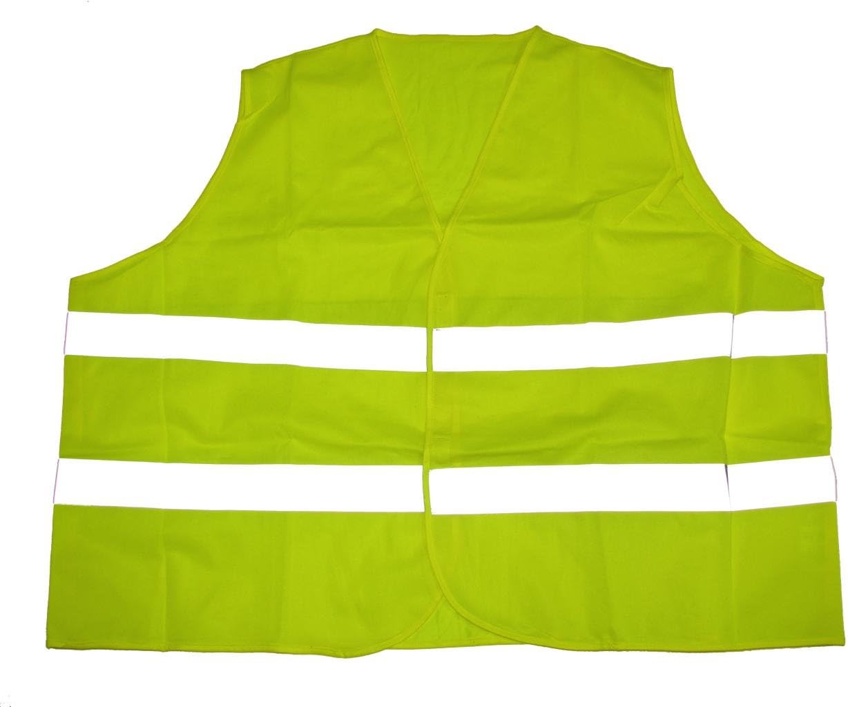 Safety Vest in Plus Sizes, 6XL, 8XL, 10XL, Yellow