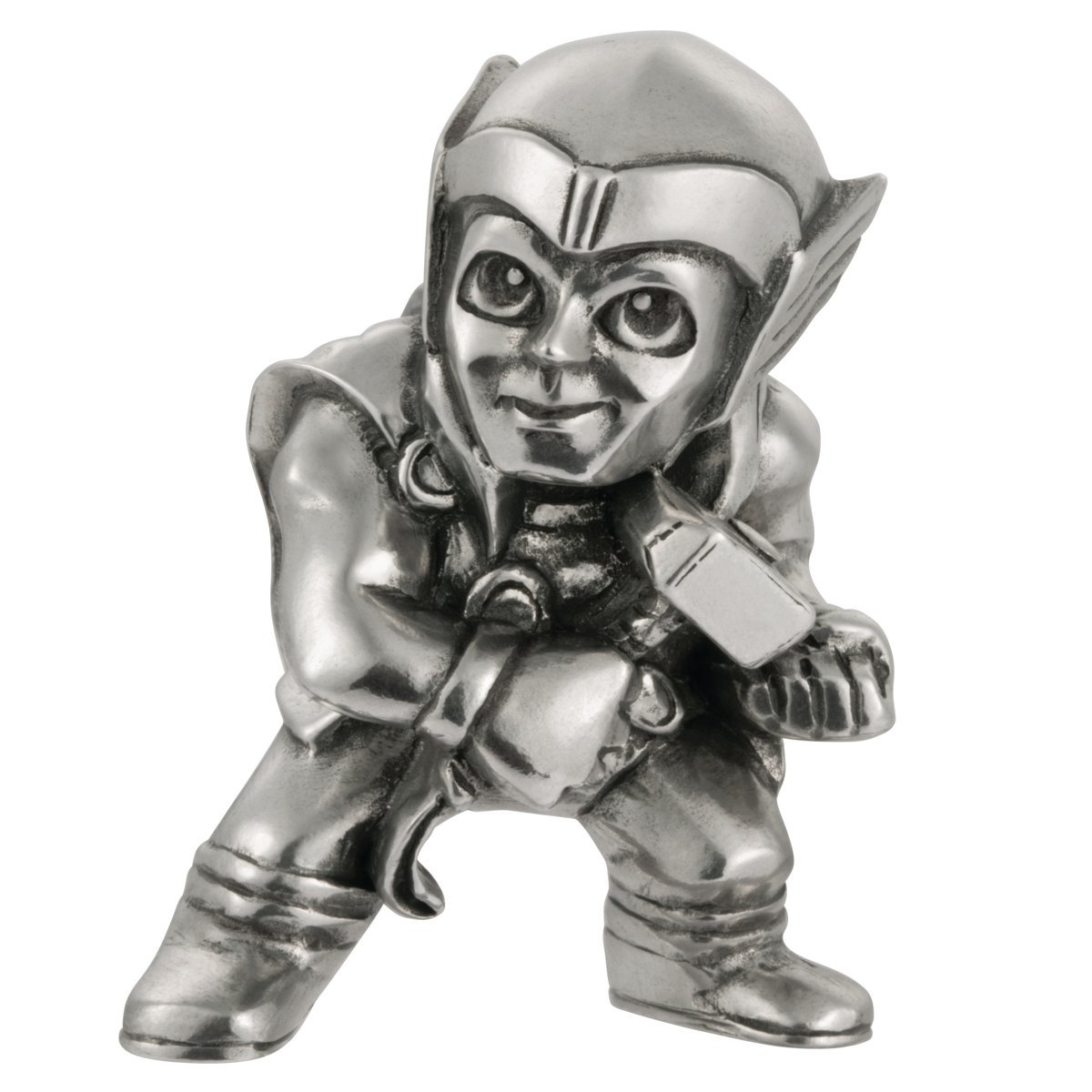 Royal Selangor Hand Finished Marvel Collection Pewter Thor Miniature Figurine
