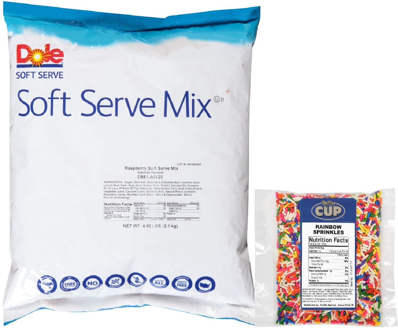 Dole Soft Serve Mix Mango Dole Whip, LactoseFree Soft