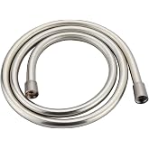 63-Inch Handheld Shower Head Hose Replacement, Compatible with Hansgrohe Premium Shower Hose Universal G 1/2" Connection, Polished Nickel, 28276833