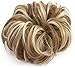 Messy Hair Bun Extensions Chignons Hair Hair Scrunchie, Brown, Size One Size