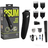Skull Shaver Baby Beast Trimmer 3SUM, Cordless All-in-One Styling | Cordless All-in-One Trimmer for Beard, Body &amp; Sensitive Areas with 45-Minute Runtime &amp; Multiple Attachment Combs