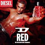 Diesel D Red Eau De Parfum 100ml Men's Fragrance Grapefruit Lavender Sandalwood view 5