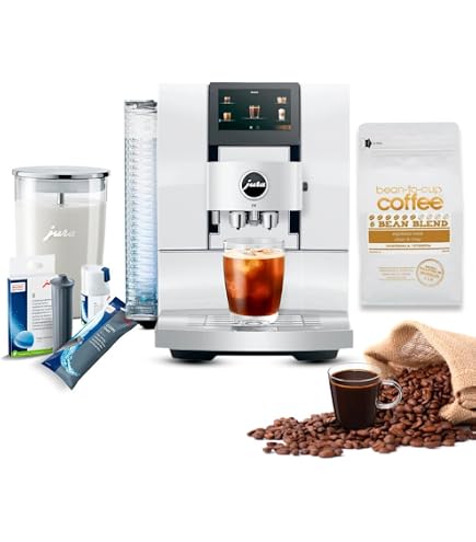 Amazon.com: Jura Z10 Coffee Machine Aluminum White Bundle | Filter