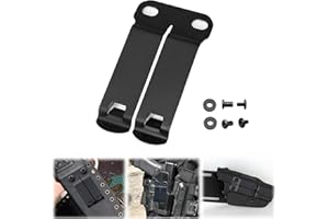 LQMBABY Metal Belt Clips for Kydex Knife Sheath, Pocket Belt Clips Kydex IWB/IWB Holster Clip Kit, Belt Knives Holster Clips Mounting Hardware Replacement Outdoor Knife Accessories