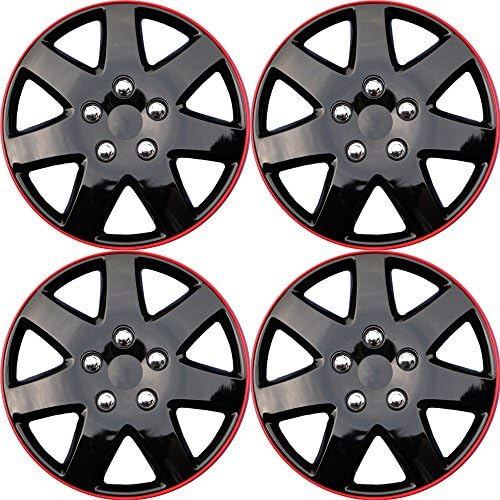 OxGord Hubcaps Wheel Covers (Set of 4) Hub Caps Wheels Rim Cover