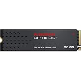 Sandisk Optimus 5100 SSD NVMe de 2 TB, PCIe 4.0, M.2 2280 | Velocidades de lectura de hasta 7,100 MB/s, velocidades de escrit