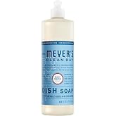 MRS. MEYER'S CLEAN DAY Liquid Dish Soap, Rain Water, 16 fl. oz