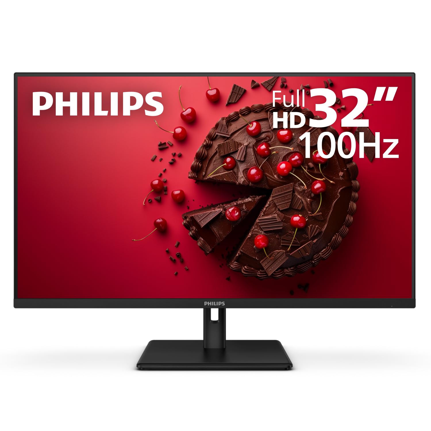 Philips 32E1N1100L 32"' Frameless Monitor, FHD 1920 x 1080, VA Panel, Adaptive-Sync 100Hz, VESA, 4Yr Advance Replacement Warranty, Black Image