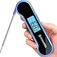 0.5 Sec Instant Read Meat Thermometer Digital with ±0.5℉ Precision, Food Thermometer for Cooking Kitchen Gadgets, Oven Grill 