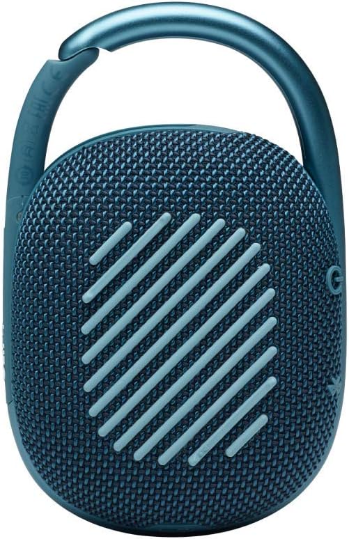 JBL Clip 4 - Bluetooth Portable Speaker with Integrated Carabiner, Waterproof and Dustproof, in Blue - Image 5