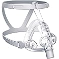 Full Face CPAP MASK, Replacement Set for Headgear, Frame, Elbows and Nasal Cushion