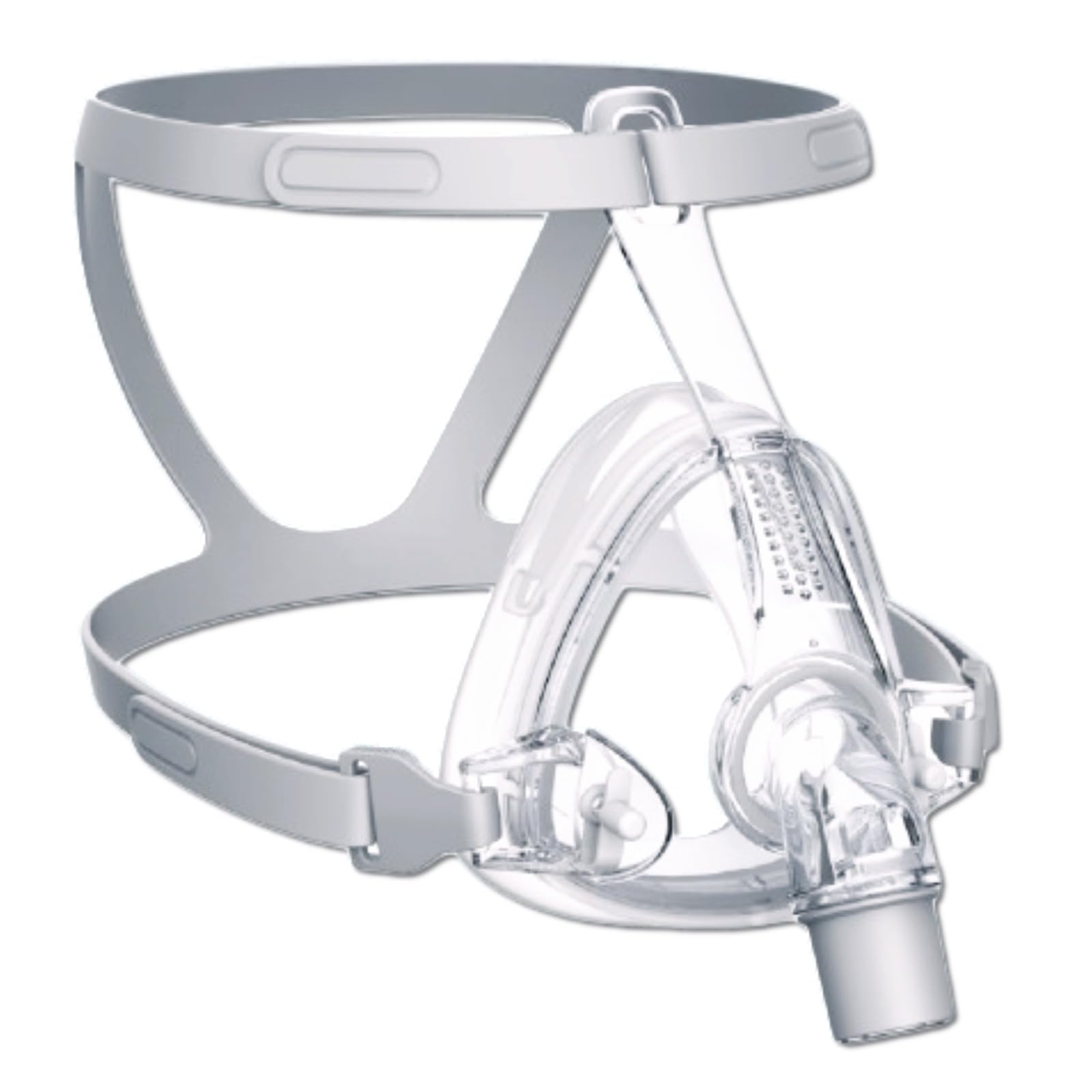 Photo 1 of Full Face CPAP MASK, Replacement Set for Headgear, Frame, Elbows and Nasal Cushion