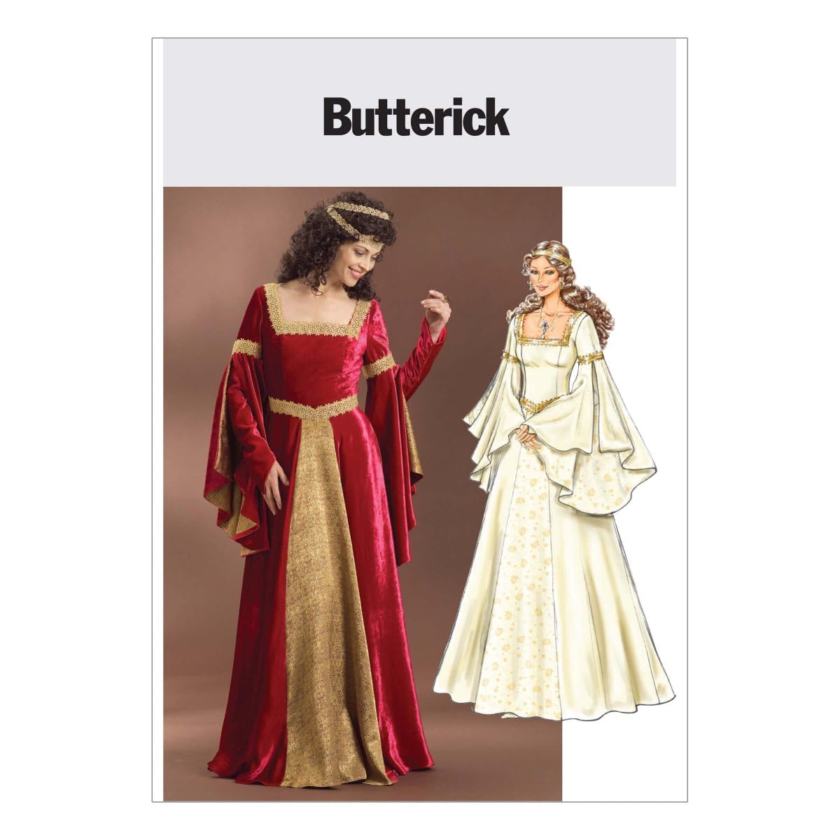Butterick Sewing Pattern B4571 Misses’ Costume, EE (14-16-18-20)