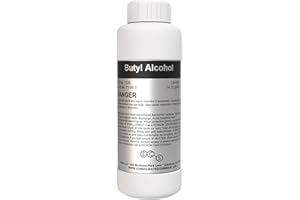 CCS CONSOLIDATED CHEMICAL & SOLVENTS Butyl Alcohol (Butanol) High Purity - 500mL (16 Fl Oz)