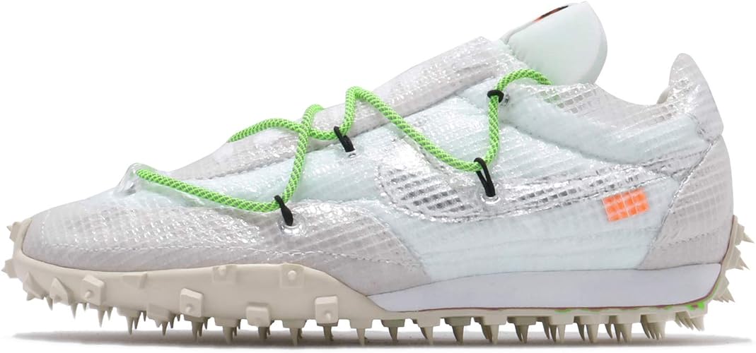 Amazon ナイキ ワッフル レーサー Ow レディース カジュアル シューズ Waffle Racer Ow Off White Electric Green Cd8180 100 28 5 Cm 並行輸入品 スニーカー