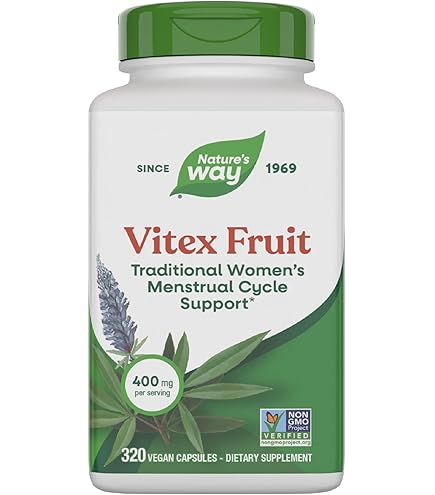 Amazon.com: Nature's Way Vitex Fruit - 400 mg - 100 Capsules