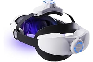 Noiposi Head Strap for Meta Quest 3s/3/Quest 2,Adjustable Knob Elite Strap Replacement,VR Headset Accessories Strap Enhanced 