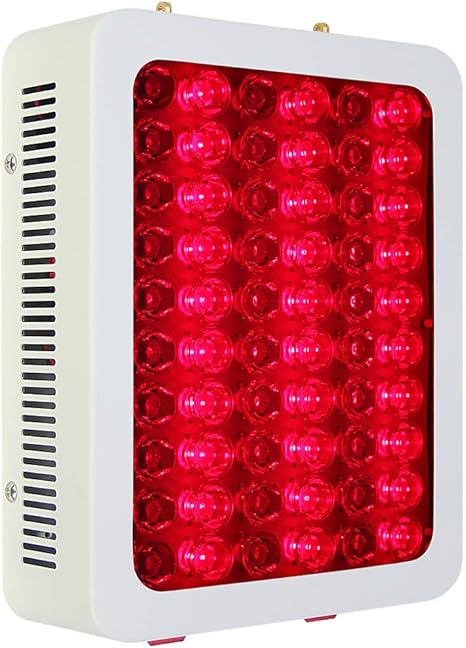 wodt lampara de terapia de luz led roja de 300 vatios lampara roja de 660 nm e infrarrojo cercano 850 nm para alivio de la piel y el dolor