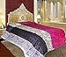 ArchAngel Micro-Plush 2ply King Blanket - Ivy Hot Pink