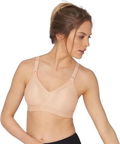 Triumph Triaction Wellness N Non-Wired Sport Bra Neutral Beige