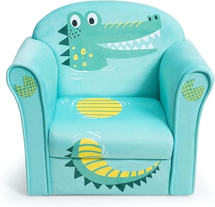 Costway Fauteuil Pour Enfant 4 Formes Mignons A Choix Design Ergonomique Dossier Rembourre Confortable Ideal Pour La Chambre Le Salon Vert Amazon Fr Cuisine Maison
