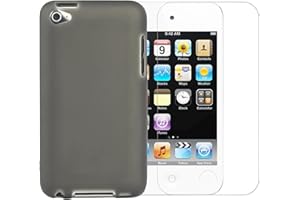 Compatible with iPod Touch 4 Case + Screen Protector,iPod Touch4 Protective case Slim Plastic Shockproof Cover for Apple iPod