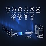 Tenda AX5400 WiFi 6E AX210 PCIe WiFi Card Bluetooth 5.2 Tri-Band Desktop PC view 2
