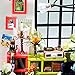 ROBOTIME Miniature Dollhouse Kits DIY Toy House Furniture Kit Wooden Mini House as Birthday Gifts for Kids and Adults