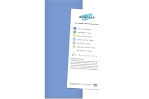 NANOLAP PSA Lapping Film, 1 Pc 40 Micron (300 Grit) Adhesive Polishing Paper, 4-1/4” x 11” Microfinishing Fine Sanding Paper, Sanding Film for Scary Sharp Sharpening System, Aluminum Oxide AO