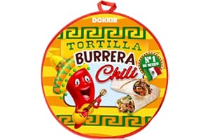 DOKKIA Tortilla Warmer Taco 12 Inch Insulated Cloth Pouch - Microwavable Use Fabric Bag to Keep Food Warm (12 Inch, Burrito Taco Chilli Pepper Mexican Guitar)