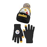 Ultra Game Standard END Zone HAT Gloves Set, Team