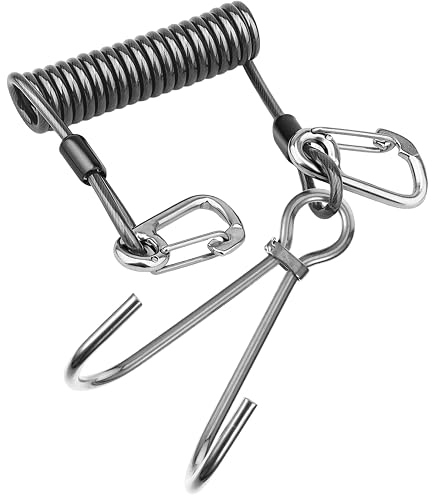 Stainless Steel Diving Hook - Double End Snap Bolt Buckle For Scuba Gear
