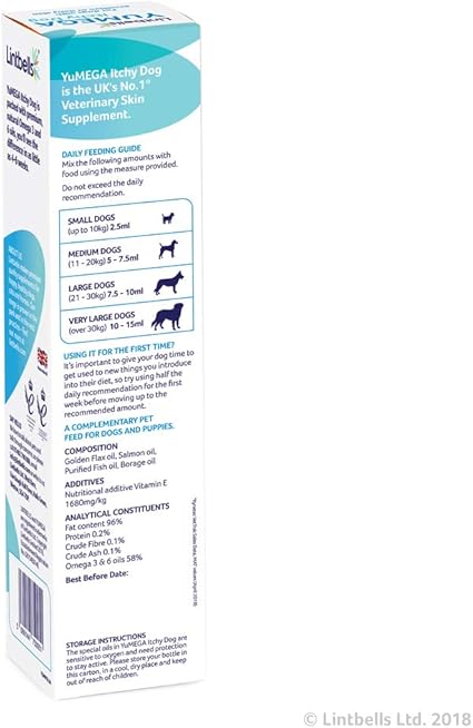 yumega plus itchy dog